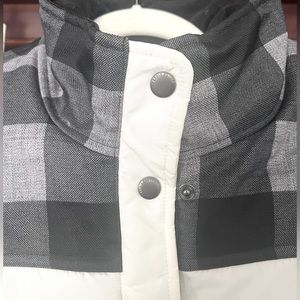 Eddie Bauer Buffalo Check Puffer Vest